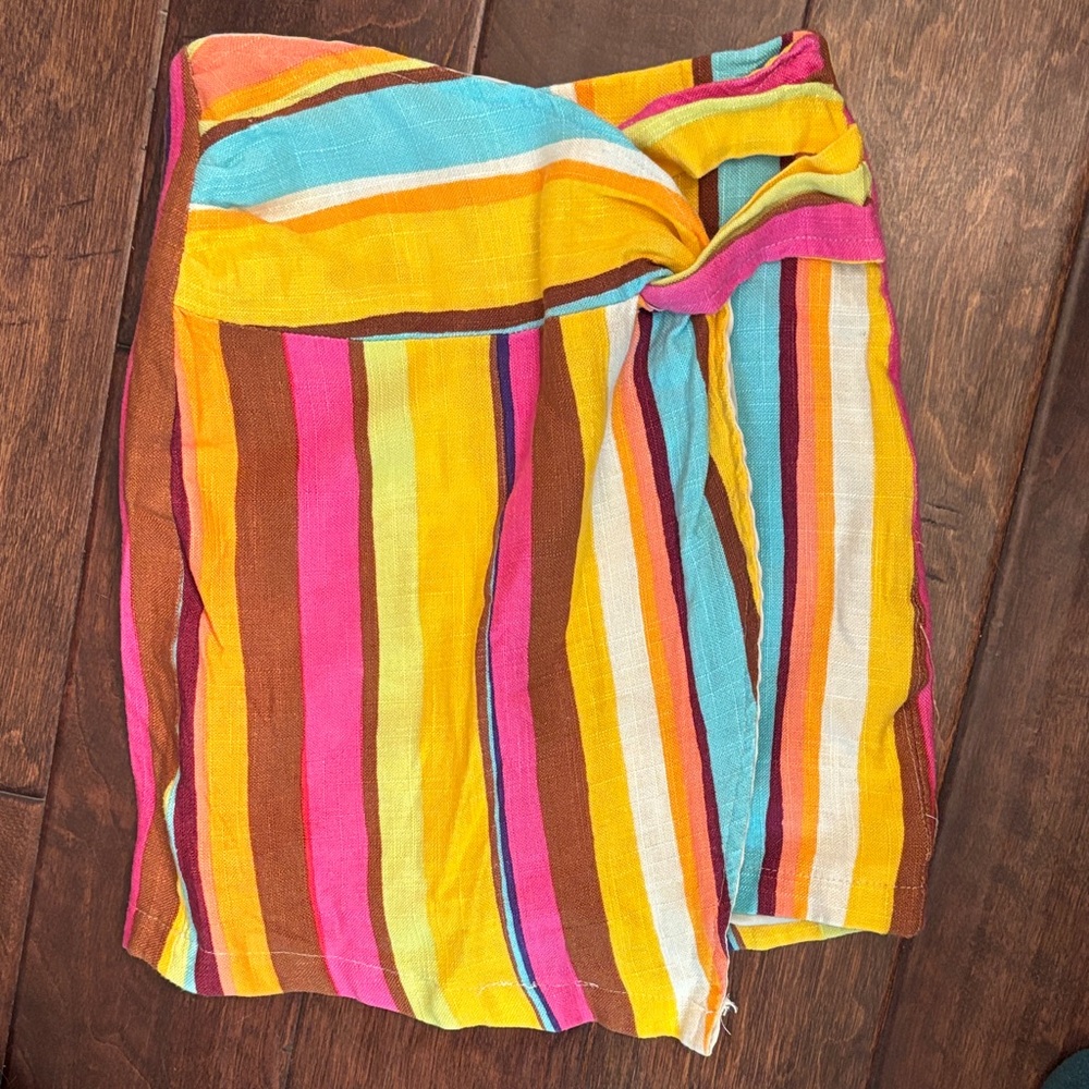 EUC GB Girls Multicolor Striped Skirt